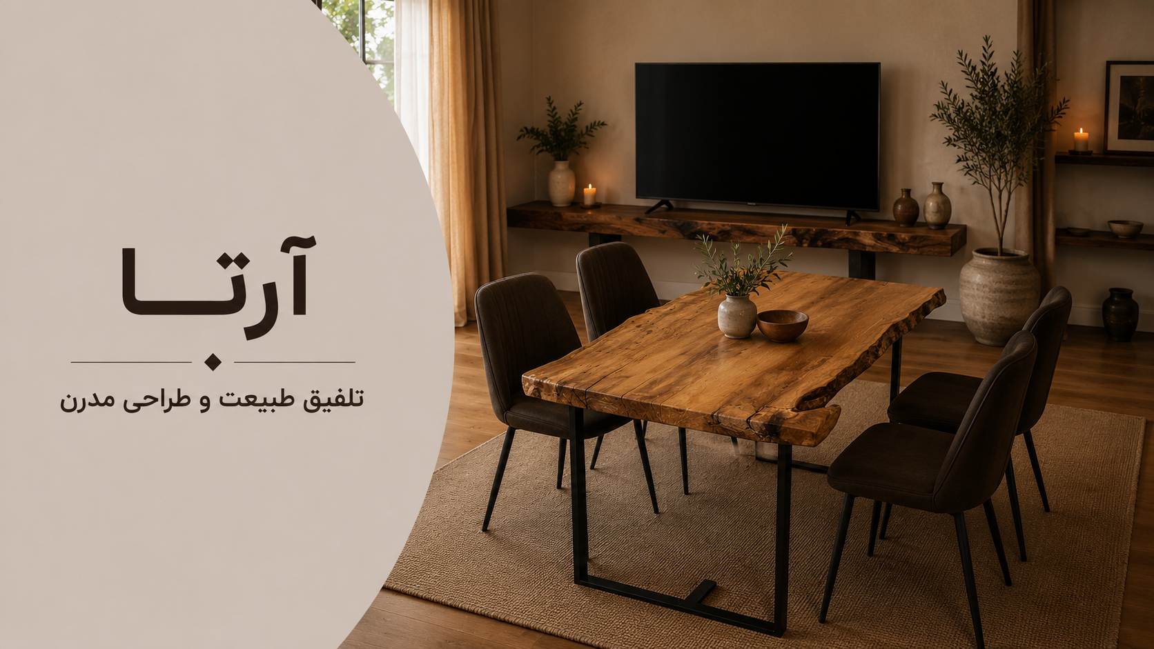 عکس محتوای محصول میز ناهارخوری 4 نفره مدل آرتا