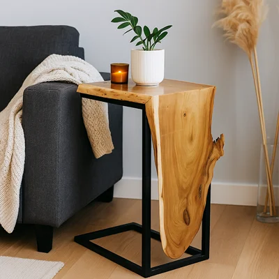 کافی تیبل مدل آبشار چوب سنجد