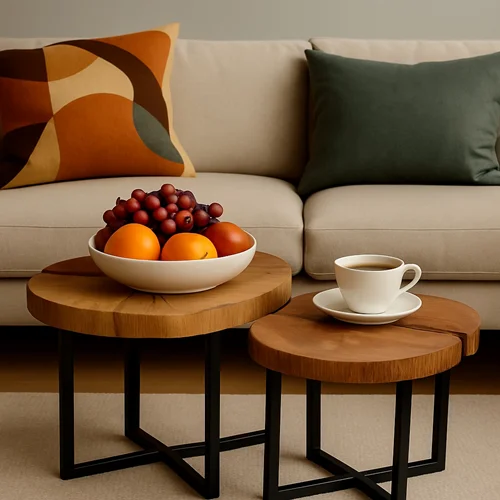 جلو مبلی مدل کفشدوزک چوب آزاد